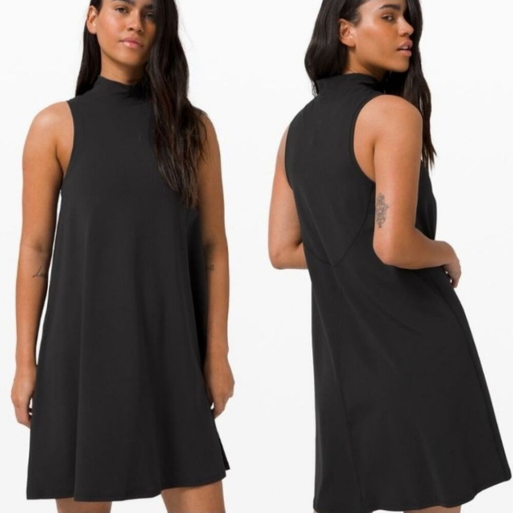 Lululemon All Aligned A-line Dress Black Size 4